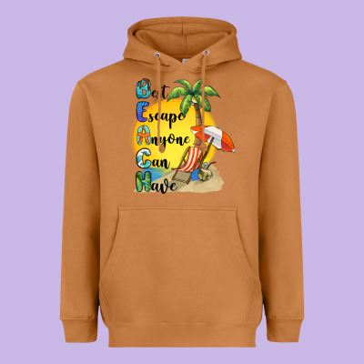 Best Escape Anyone Can Have Heavyweight Hoodie Designed By Barkaloodesign
