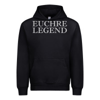 Black euchre tee shirt funny euchre player gift idea euchre legend Urban Hoodie - longCreatives