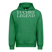Euchre Tee Shirt Funny Euchre Player Gift Idea Euchre Legend Urban Hoodie | Teevron
