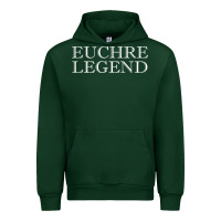 Forest Green euchre tee shirt funny euchre player gift idea euchre legend Urban Hoodie - longCreatives