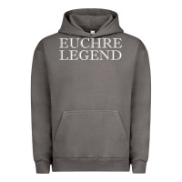 Pigment Tornado euchre tee shirt funny euchre player gift idea euchre legend Urban Hoodie - longCreatives