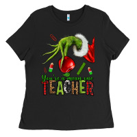 Black Christmas Character Ladies Tee - NancyCooperArtShop
