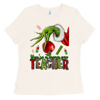 Bone Christmas Character Ladies Tee - NancyCooperArtShop