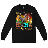 Black mama hen western olivia Long Sleeve Tee - OliviaCreatesArt