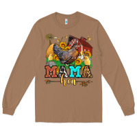 Toasted Coconut mama hen western olivia Long Sleeve Tee - OliviaCreatesArt