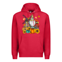 Cardinal Happy Fall Premium Hoodie - CowhideDigitalArt