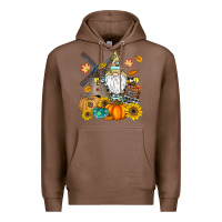 Chestnut Happy Fall Premium Hoodie - CowhideDigitalArt