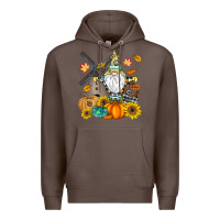 Coffee Happy Fall Premium Hoodie - CowhideDigitalArt