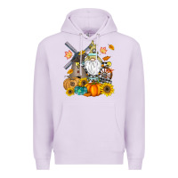 Lilac Happy Fall Premium Hoodie - CowhideDigitalArt