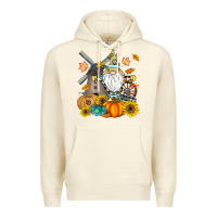 Sandshell Happy Fall Premium Hoodie - CowhideDigitalArt