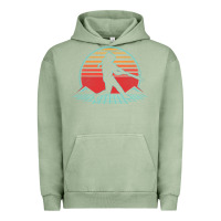 Pigment Oil Green Softball Retro Vintage 80s Style Player Gift Urban Hoodie - longCreatives