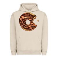 Pigment French Oak chocolate donut Urban Hoodie - AdoDesignShop
