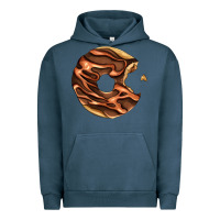 Pigment Midnight Navy chocolate donut Urban Hoodie - AdoDesignShop