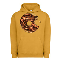 Pigment Peanut Butter chocolate donut Urban Hoodie - AdoDesignShop