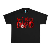 Black Hey there Cupid Valentine's Day Urban Heavy Tee - HowdyJamesFarm