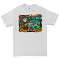 Dove Grey Christmas begins with christ cross Premium Tee - Jasminsmagicworld
