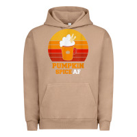 Pigment Burro pumpkin spice af retro vintage background happy halloween Urban Hoodie - longCreatives