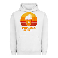Pigment Lunar Rock pumpkin spice af retro vintage background happy halloween Urban Hoodie - longCreatives