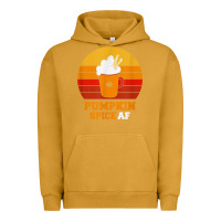 Pigment Peanut Butter pumpkin spice af retro vintage background happy halloween Urban Hoodie - longCreatives
