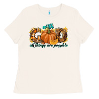 Bone With God All Things Are Possible Ladies Tee - texasbilliewilder