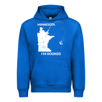 Cobalt MN Minnesota Fishing T Gift for Fishermen and Anglers Urban Hoodie - longCreatives