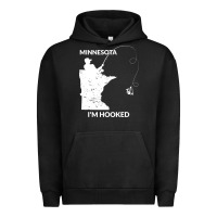 Mn Minnesota Fishing T Gift For Fishermen And Anglers Urban Hoodie | Teevron