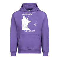 Tulip MN Minnesota Fishing T Gift for Fishermen and Anglers Urban Hoodie - longCreatives