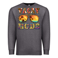 Charcoal Heather vacay mode Premium Sweatshirt - BarkalooDesign