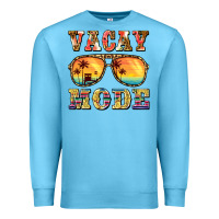 Ocean Blue vacay mode Premium Sweatshirt - BarkalooDesign