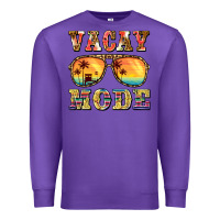 Purple vacay mode Premium Sweatshirt - BarkalooDesign