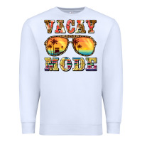 White vacay mode Premium Sweatshirt - BarkalooDesign
