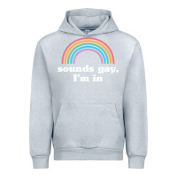 Heather Grey Sounds Gay, I'm In Urban Hoodie - longCreatives