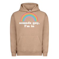 Pigment Burro Sounds Gay, I'm In Urban Hoodie - longCreatives