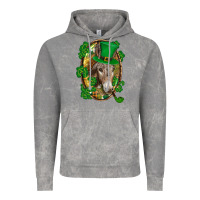 Cloud Rock St. Patrick's day Donkey Vintage Hoodie - CowGirlArtShop