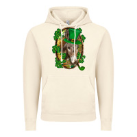 Vintage Artic St. Patrick's day Donkey Vintage Hoodie - CowGirlArtShop