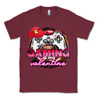 Burgundy Gaming is my valentine Classic Tee - HowdyJamesFarm