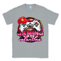 Heather Grey Gaming is my valentine Classic Tee - HowdyJamesFarm
