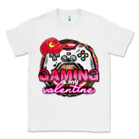 White Gaming is my valentine Classic Tee - HowdyJamesFarm