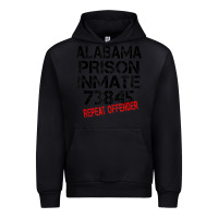 Black halloween alabama prisoner party costume tshirt Urban Hoodie - longCreatives