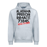 Heather Grey halloween alabama prisoner party costume tshirt Urban Hoodie - longCreatives
