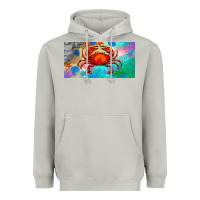 Moon Dust crab license plate Heavyweight Hoodie - BarkalooDesign