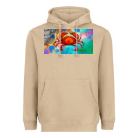 Crab License Plate Heavyweight Hoodie | Teevron