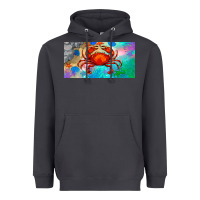 Smoke crab license plate Heavyweight Hoodie - BarkalooDesign