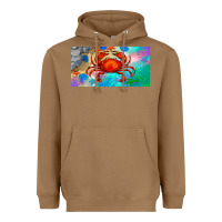 Toasted Coconut crab license plate Heavyweight Hoodie - BarkalooDesign