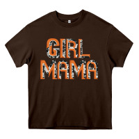 Chocolate Brown Girl mama Heavy Core Tee - JahusDesignShop