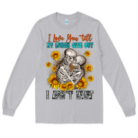 Moon Dust i love you till my lungs give out Long Sleeve Tee - OliviaCreatesArt