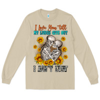 Mushroom i love you till my lungs give out Long Sleeve Tee - OliviaCreatesArt