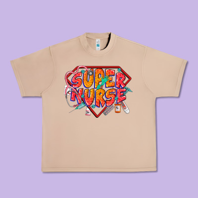 Super Nurse Urban Heavy Tee Designed By Cowgirlartshop