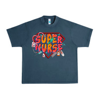 Midnight Navy super nurse Urban Heavy Tee - CowGirlArtShop