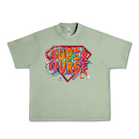 Oil Green super nurse Urban Heavy Tee - CowGirlArtShop